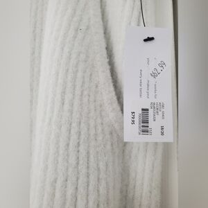 White Textured Sweater